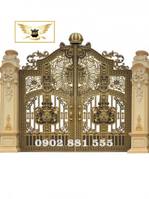 Báo giá cổng nhôm đúc [ Update 1 giờ trước] | 100+ Mẫu cổng đẹp nhất
